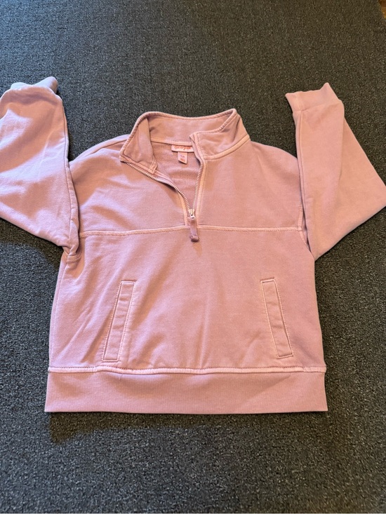 Cat & Jack Other - Cat & Jack Girls’ Soft Lavender Quarter-Zip Fleece Pullover - Size 8
